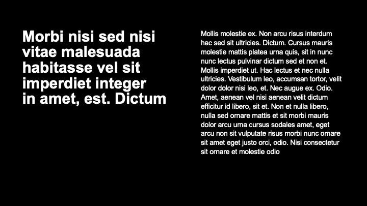 Simple Black Monochrome slide 6